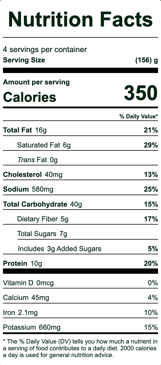 Chicken Apple Sausage Meat Buns w. Rosemary (4-pack)