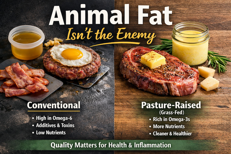Animal Fat Isn’t the Enemy