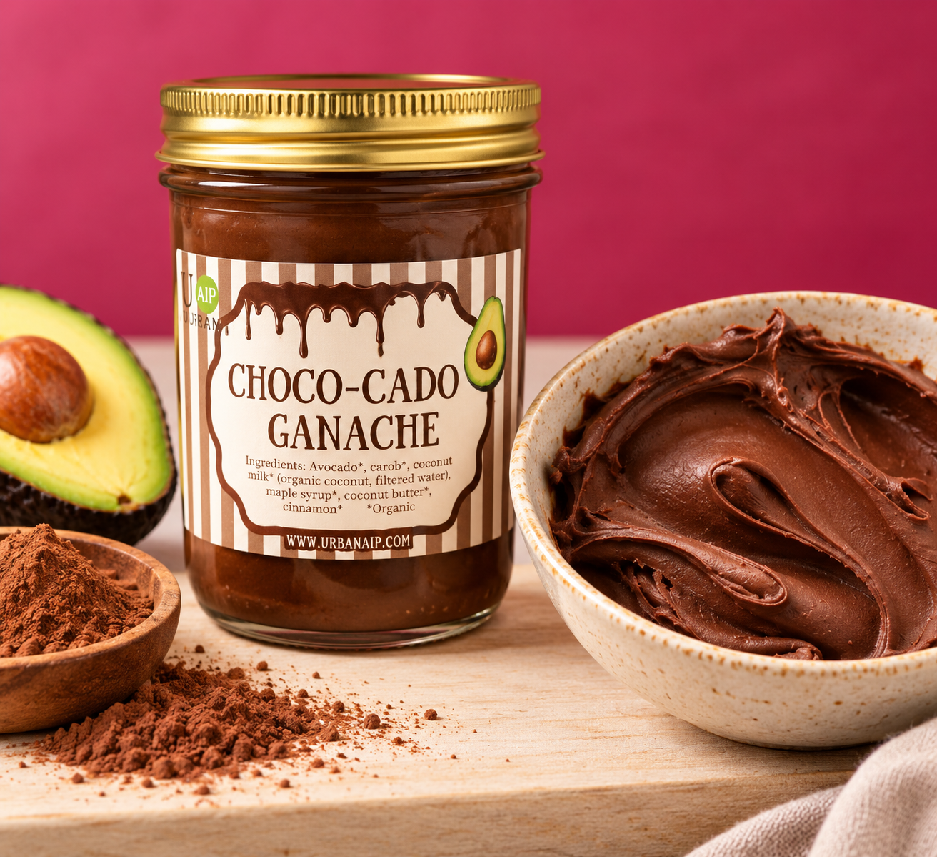 
                  
                    Choco-Cado Ganache
                  
                