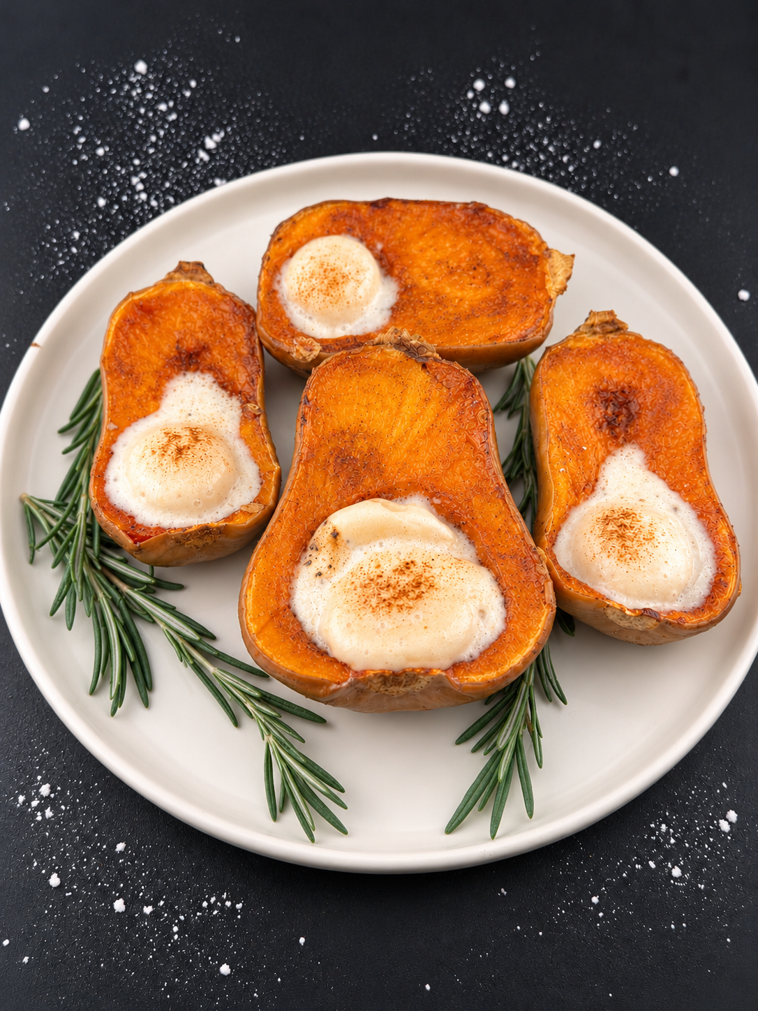 
                  
                    Roasted Honeynut Squash w. Marshmallow
                  
                