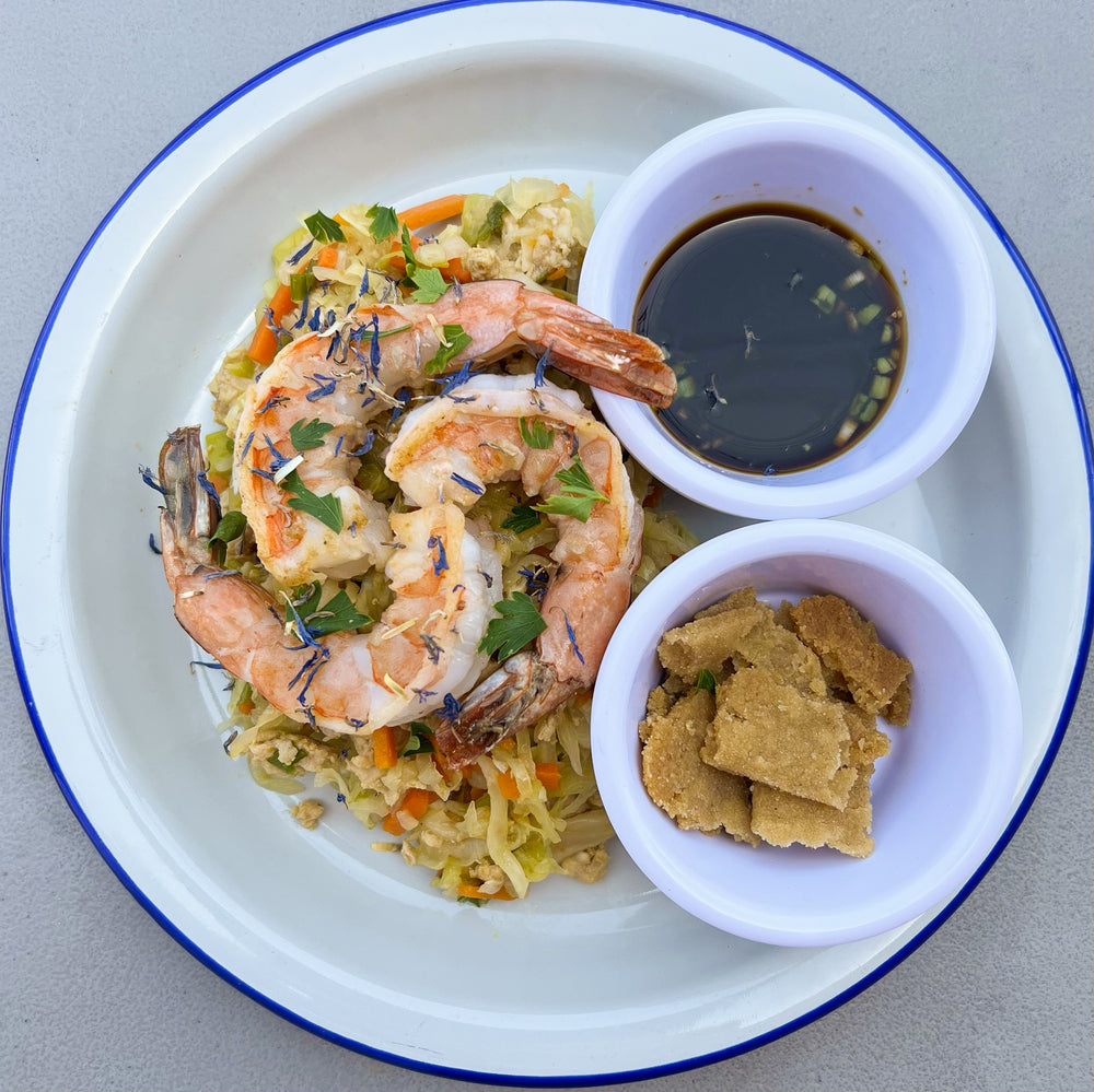 Shrimp Eggroll in a Bowl