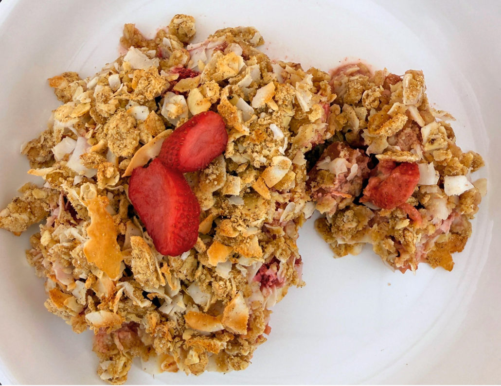 
                  
                    NEW!! Strawberry Rhubarb Crumble
                  
                