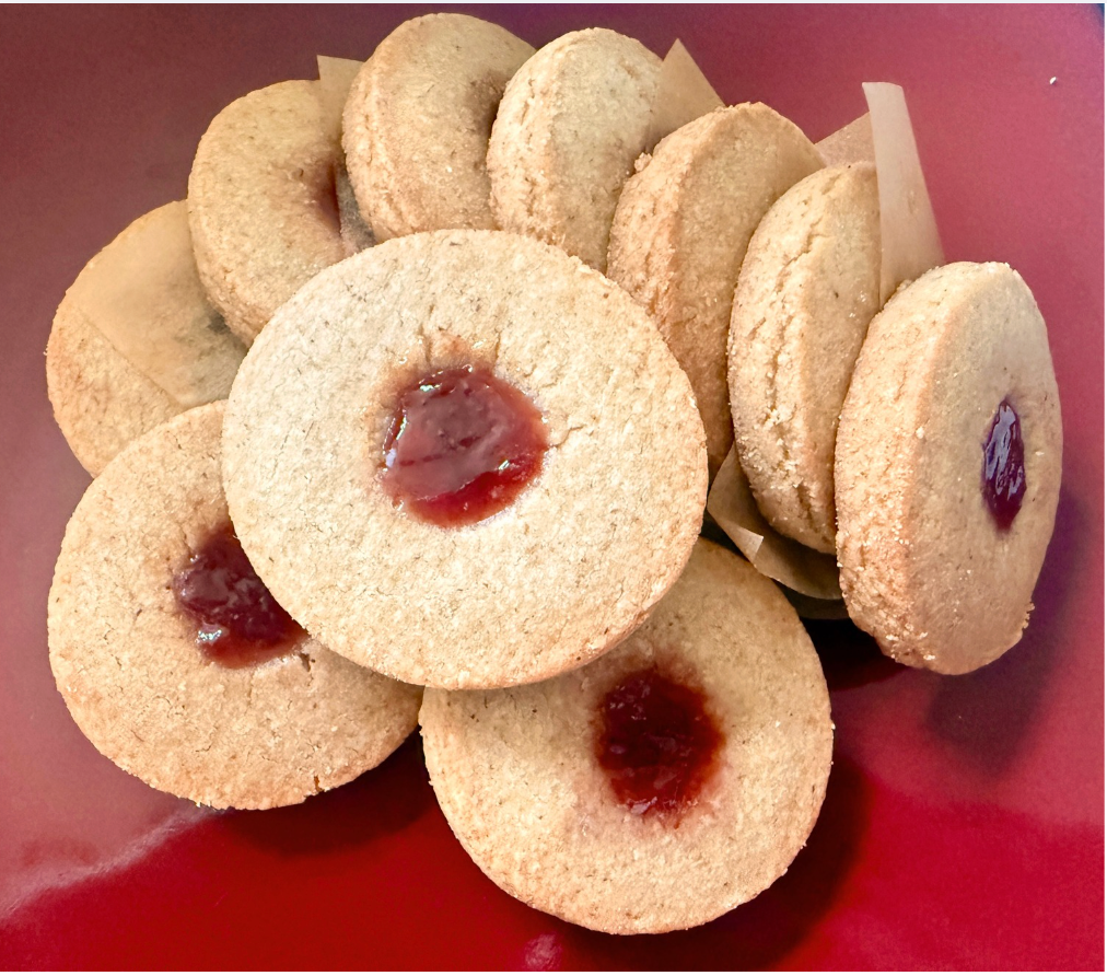 
                  
                    Soft-Baked Strawberry Thumbprint Cookies
                  
                