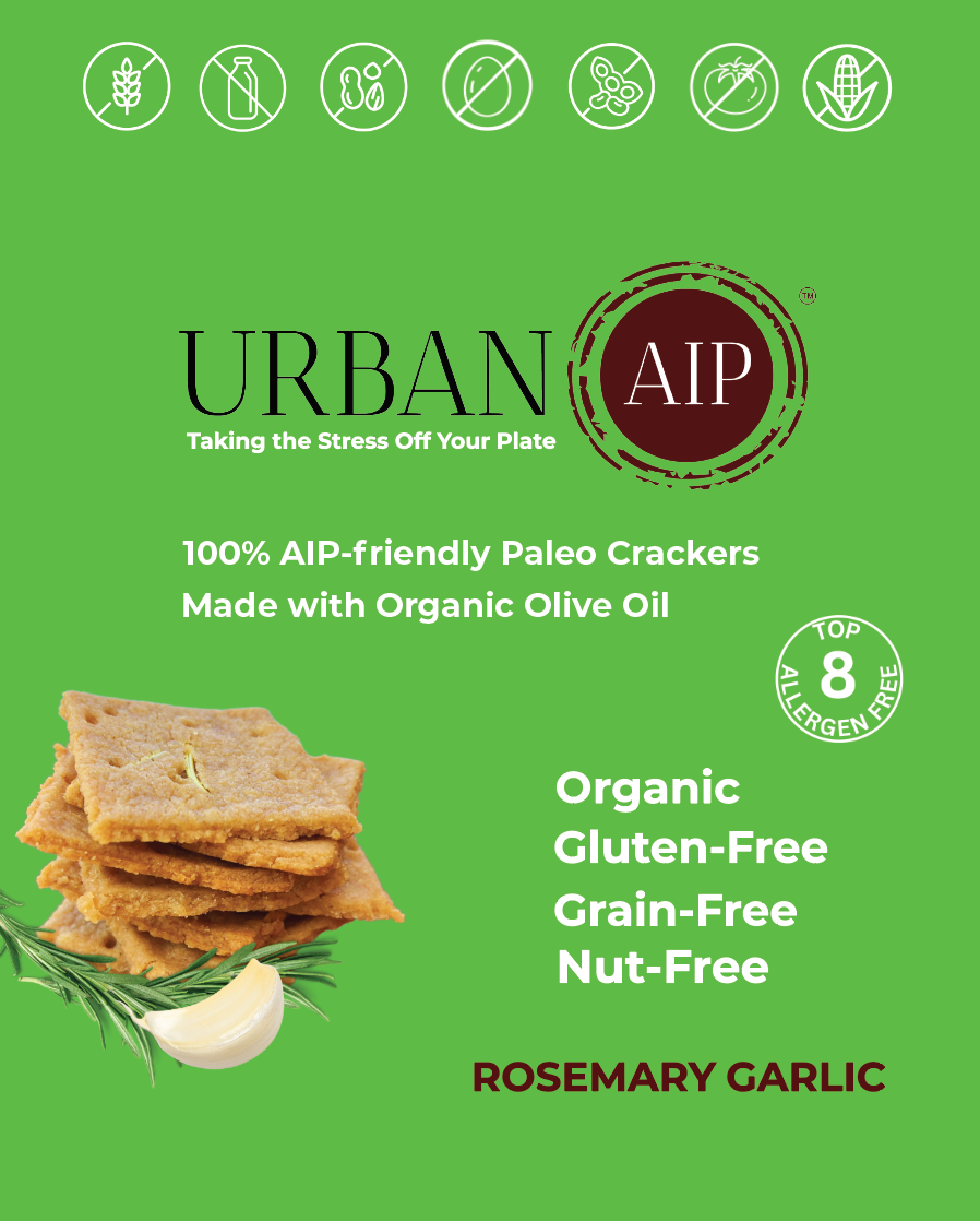 AIP Rosemary Garlic Crackers (price per box)