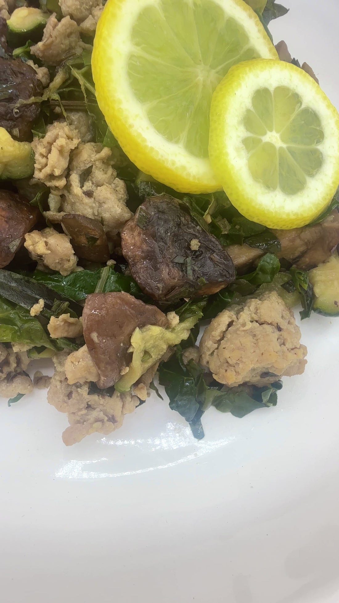 Mickey Trescott's Lemon Tarragon Turkey Skillet